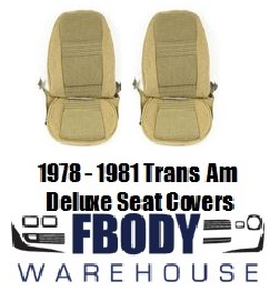 1978 1981 Trans Am Deluxe Seat Covers Upholstery Cloth Hobnail 1978 1981 Trans Am Deluxe Seat Covers