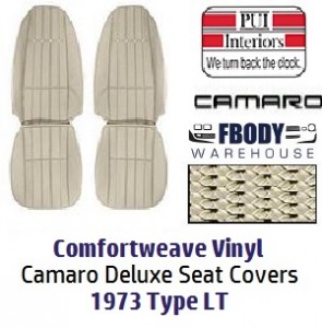 1973 Camaro High Back Seat Covers Deluxe Tyle LT Vinyl PUI ... 1973 Camaro High Back Seat Covers Deluxe Tyle LT Vinyl PUI ...