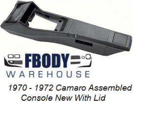 OER 3975798 Console Housing For 1970-72 Camaro – New, OEM Reproduction