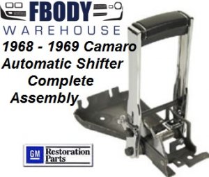 1968 1969 Camaro Automatic Shifter 100% Complete Horse Shoe Style
